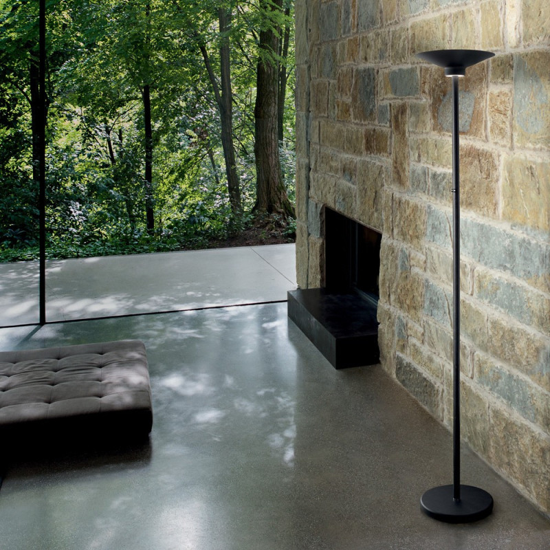 Lampadaire Led Dimmable Noir Ypsilon