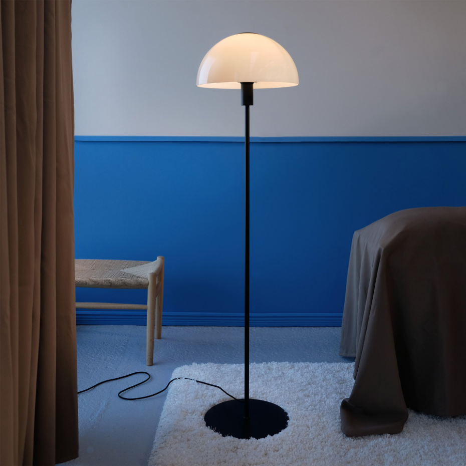 Lampadaire en Verre et Métal JAZZ