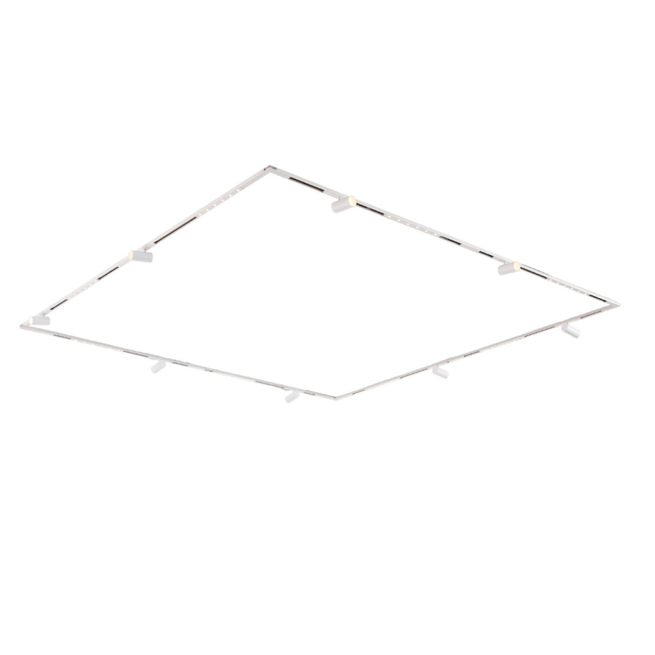 Grand kit rail magnétique 8 spots - LYNE