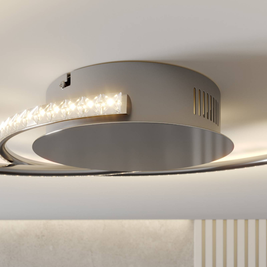 Plafonnier en métal moderneLED, Joline
