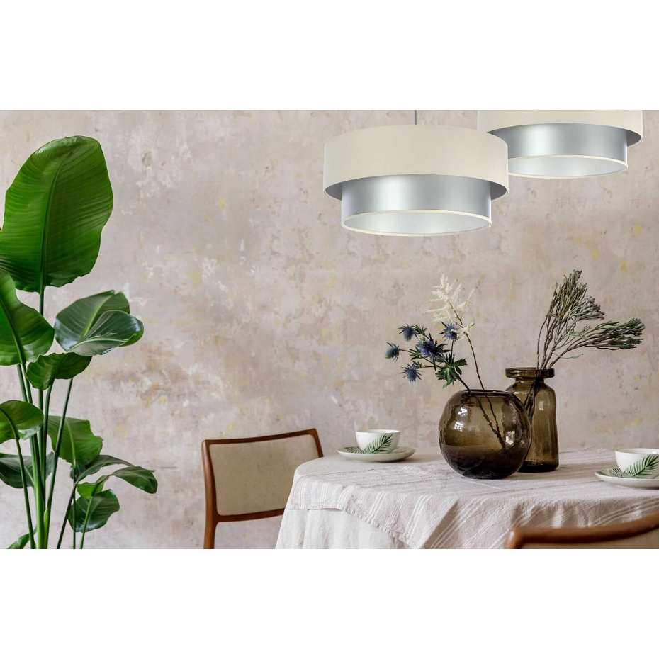 Suspension en tissu duo élégant 40 cm