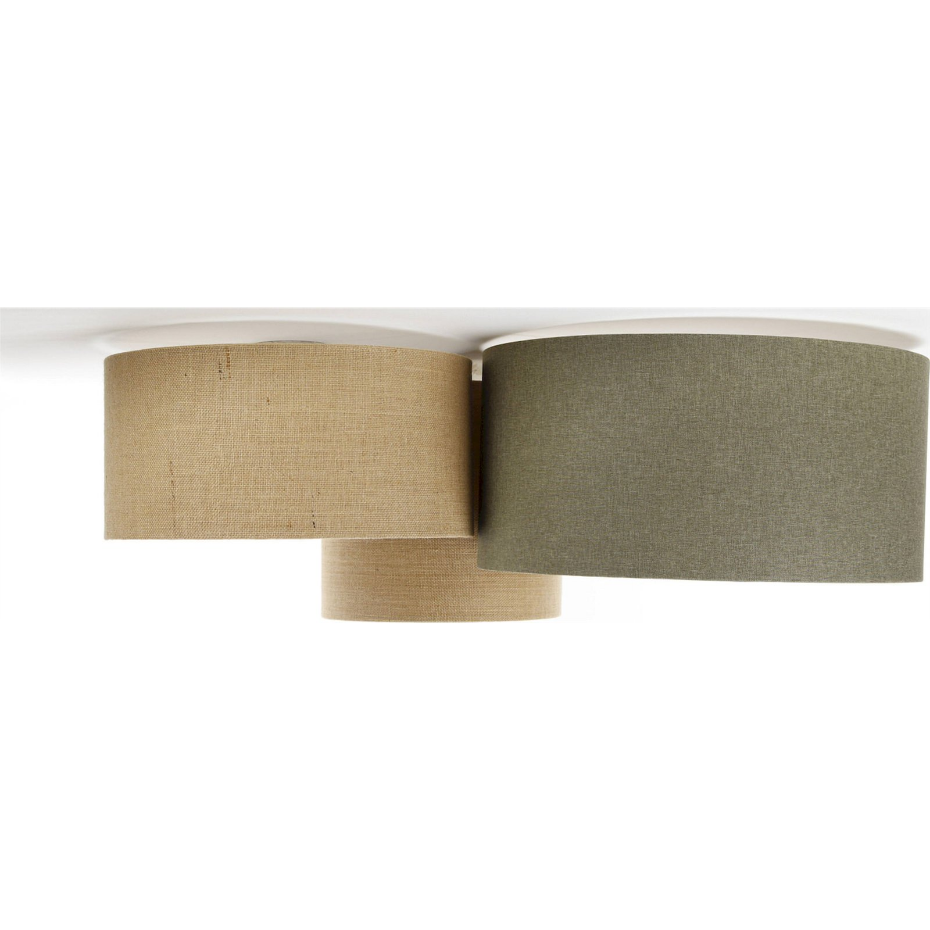 Plafonnier rectangulaire en tissu Boho Elegant