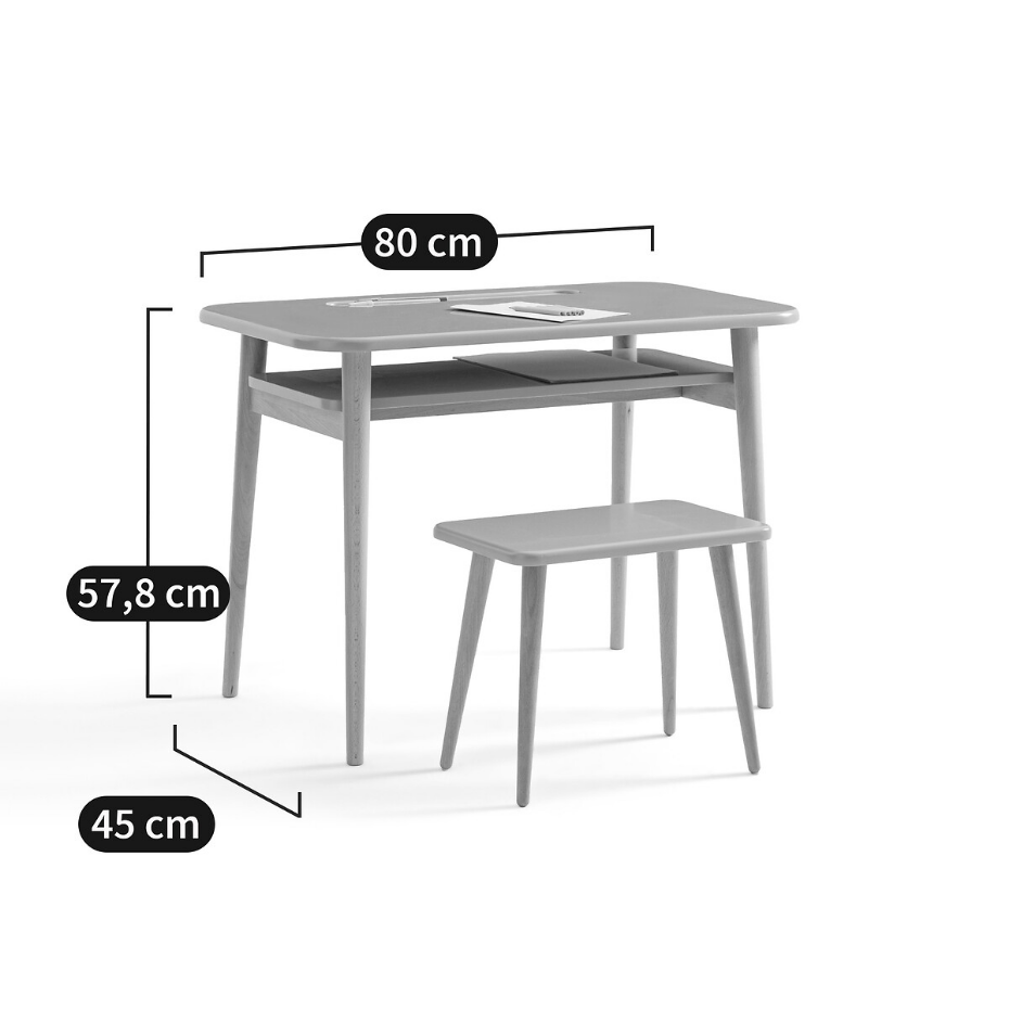 Bureau + banc écolier Jimi