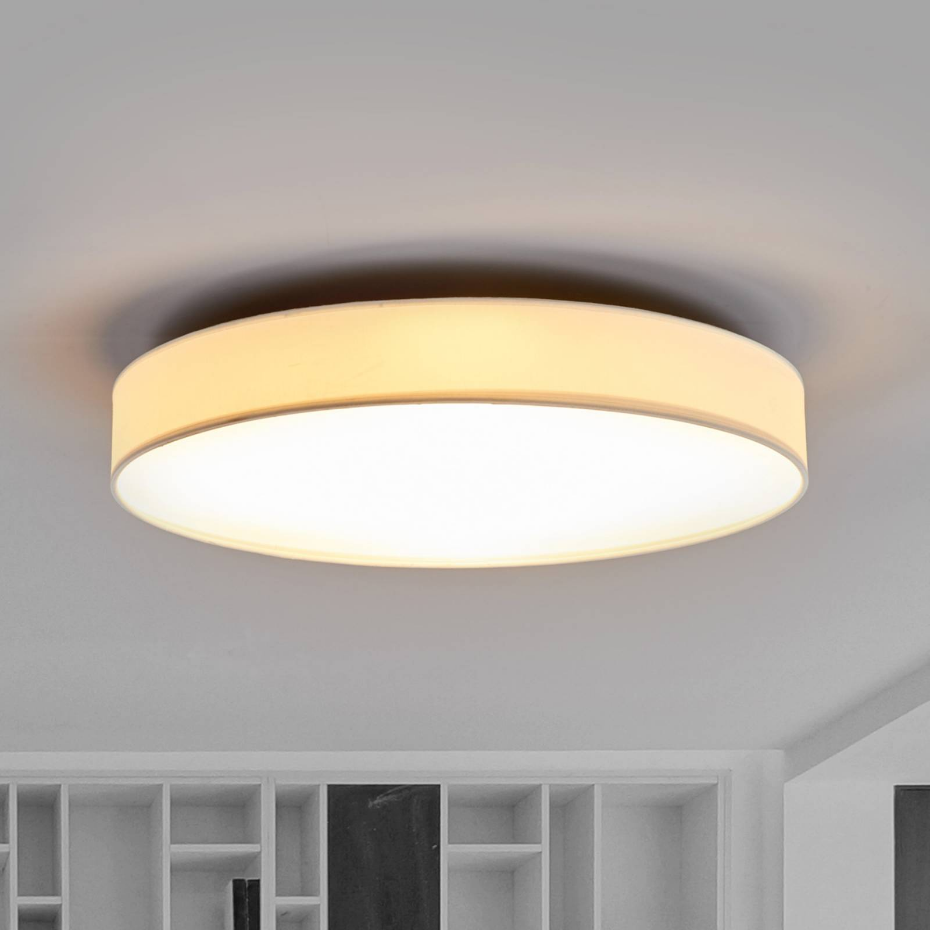 Plafonnier en textile moderneLED, Saira