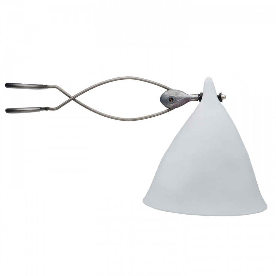 Lampe à pincer en porcelaine Cornette