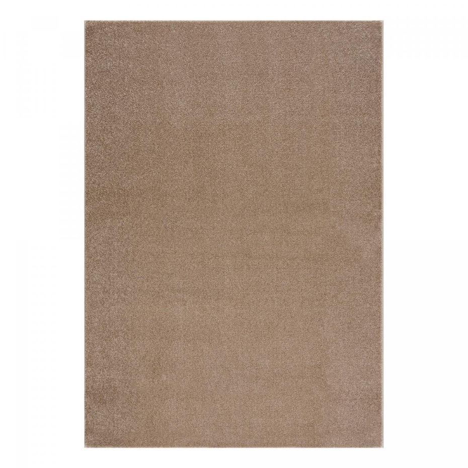 Tapis salon et chambre tissé motif uni NOSSA