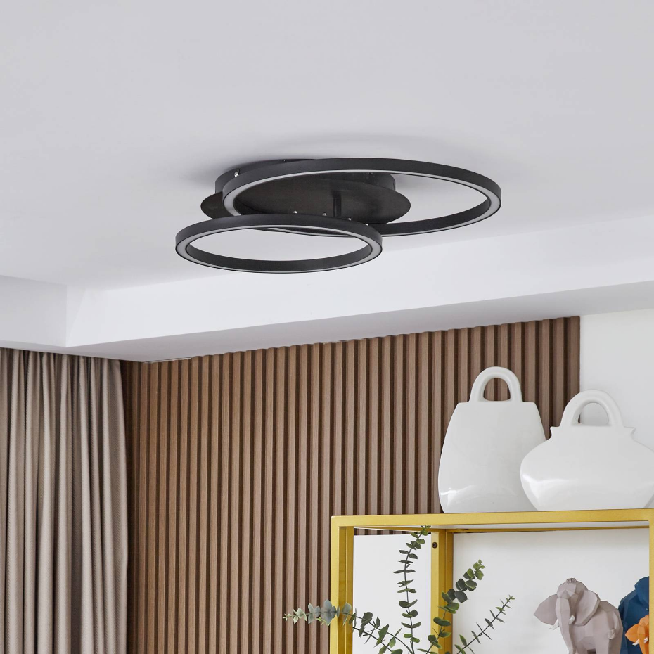 Plafonnier en métal moderneLED, Tjado
