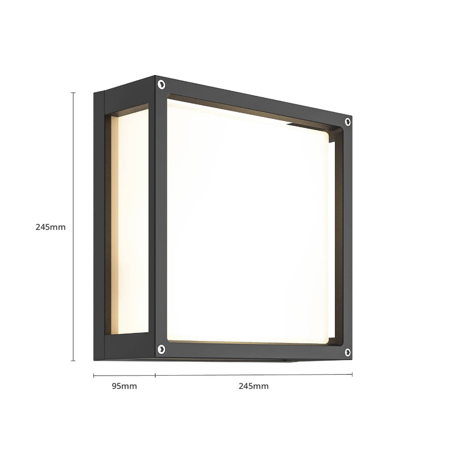 Applique extérieure en aluminium moderne