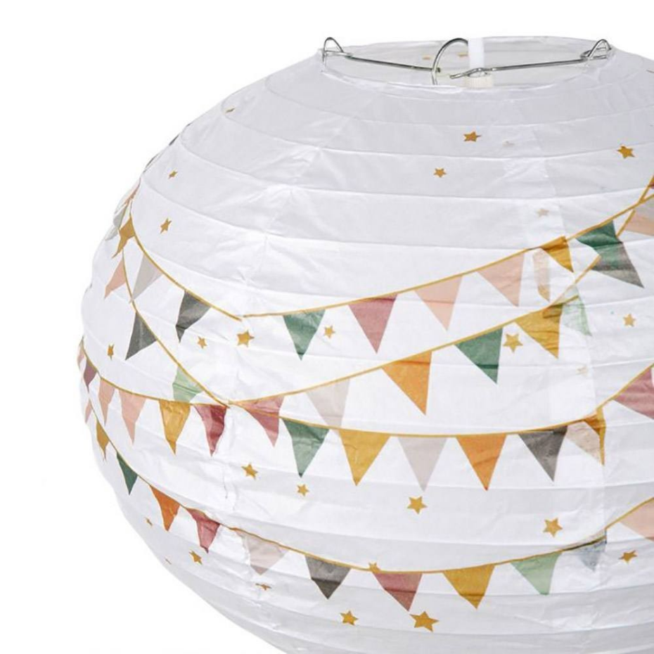 Suspension papier fanions D30