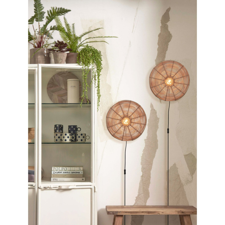 Lampe Murale Rotin TANAMI