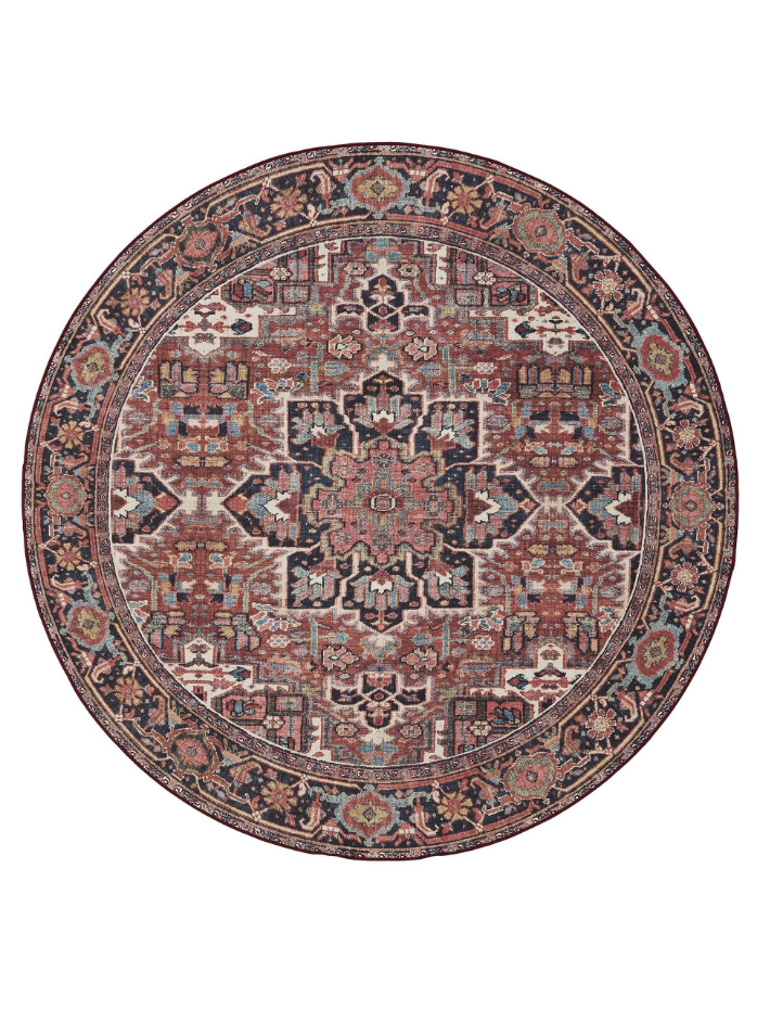 Tapis rond lavables GEORGE