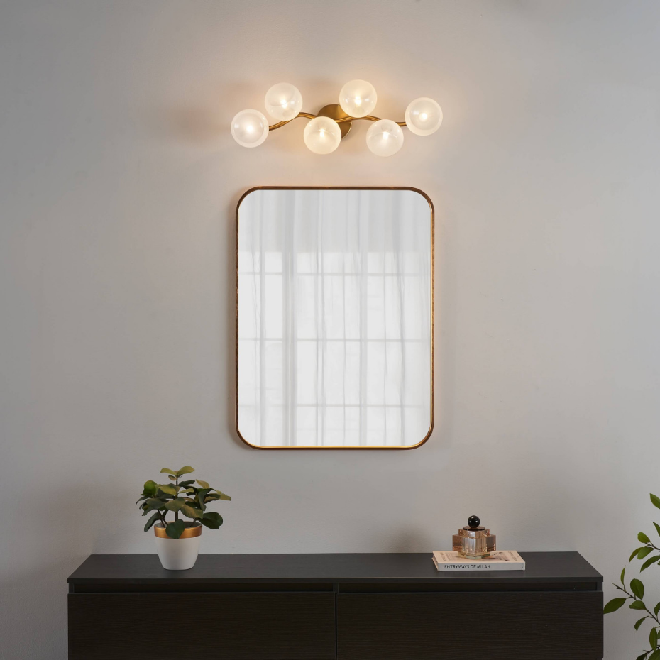 Applique vague chic multi-verre - ISALINA