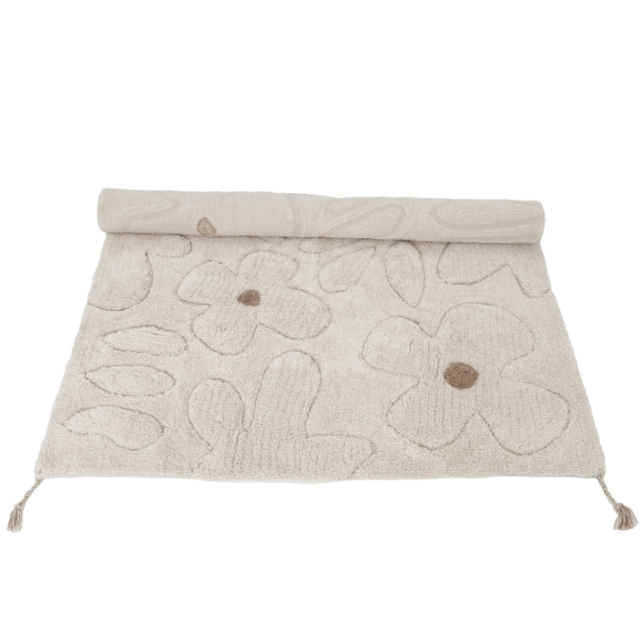 Tapis enfant lavable GENTLE FLORA