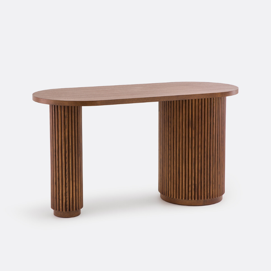 Bureau forme organique, 1 porte, Genna 
