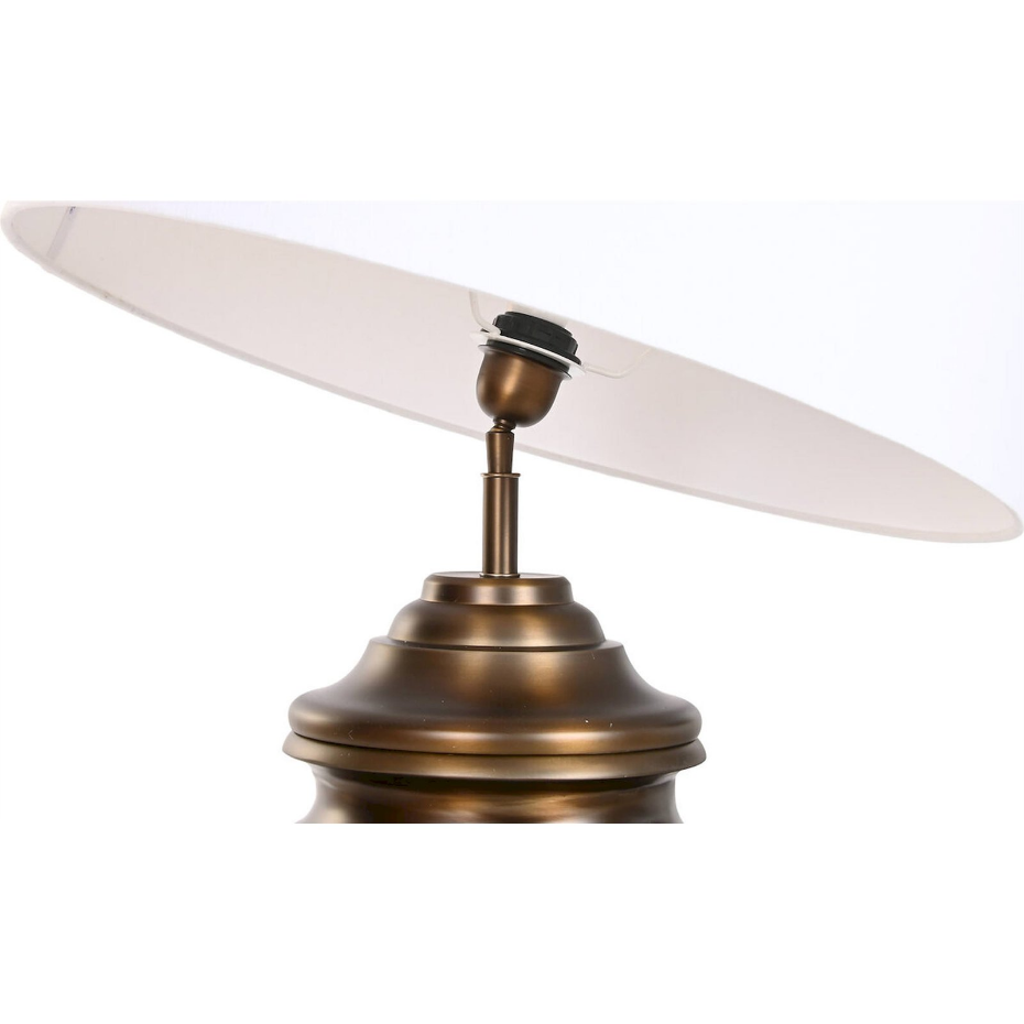 Lampe de table en acier finition bronze patiné Item Home India Lamps 1c25