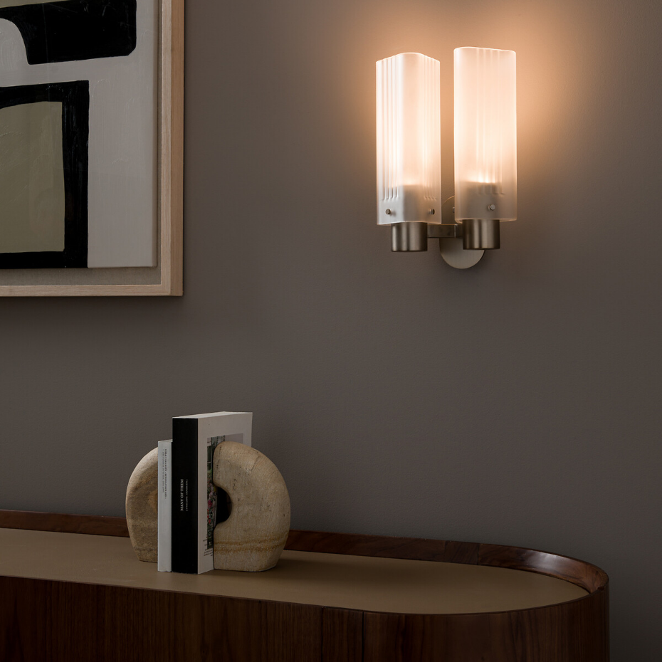 Applique double Strozzi, design Emmanuel Gallina
