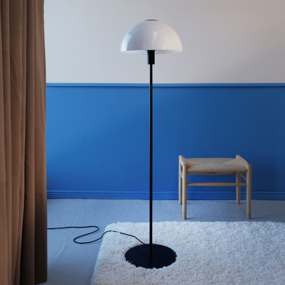 Lampadaire en Verre et Métal JAZZ