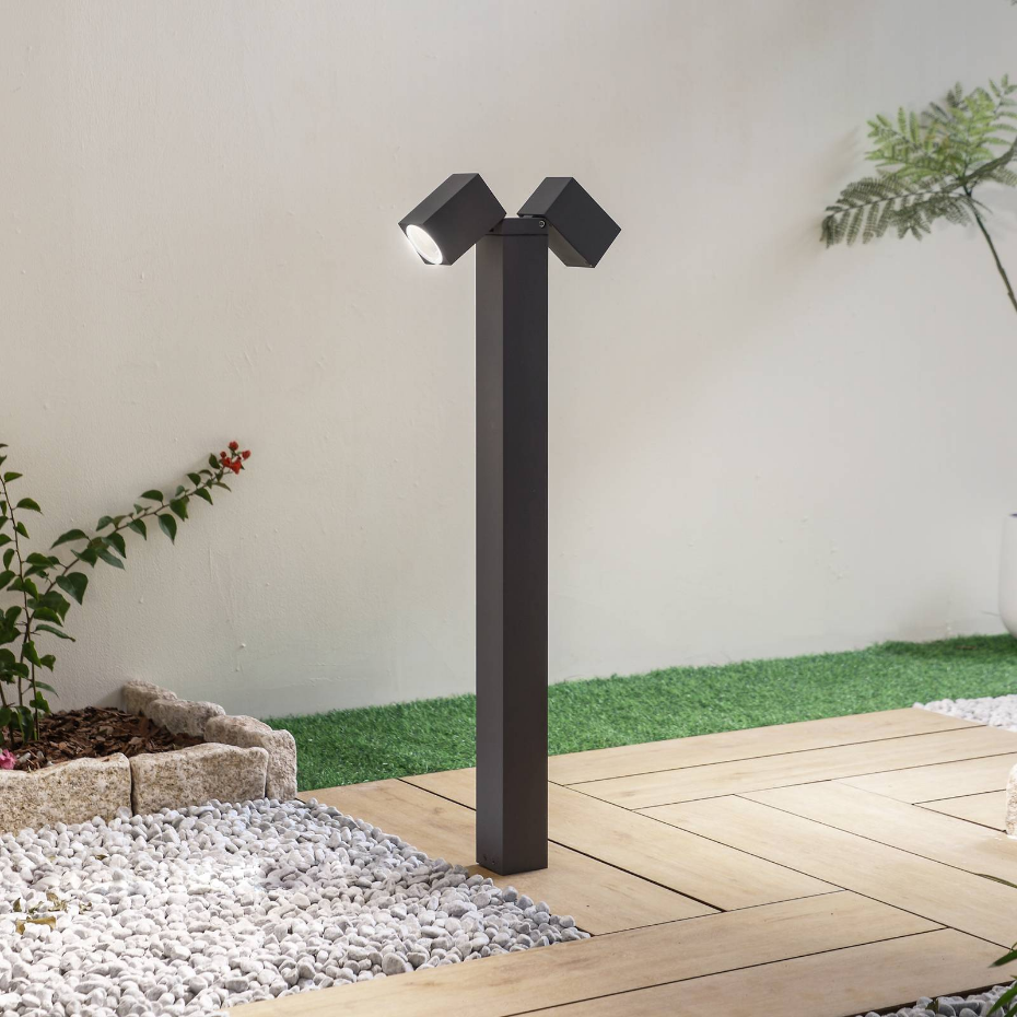 Luminaire extérieur en aluminium moderne