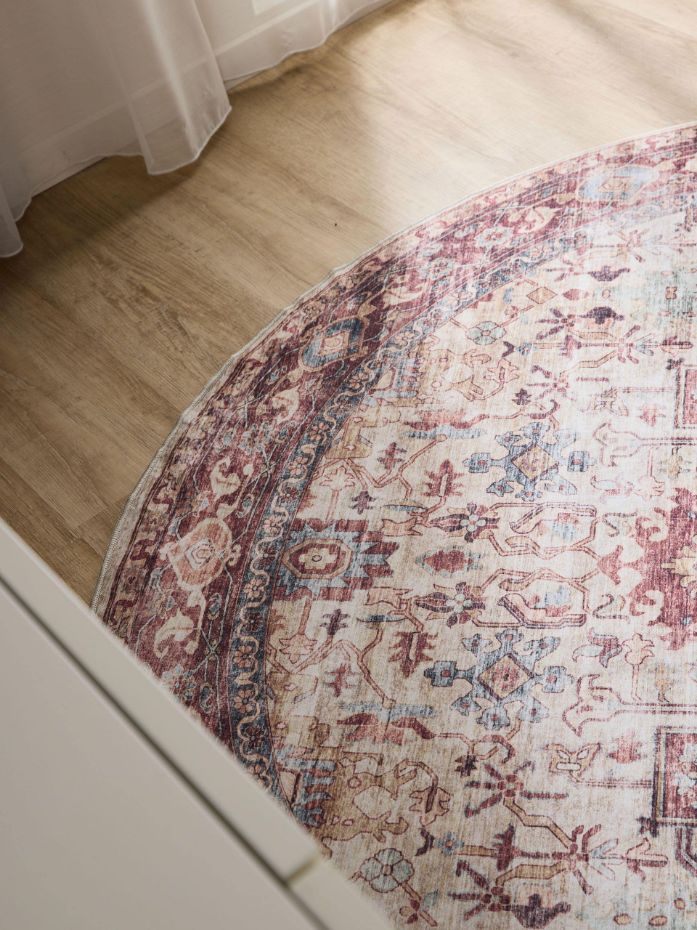 Tapis rond lavables GEORGE