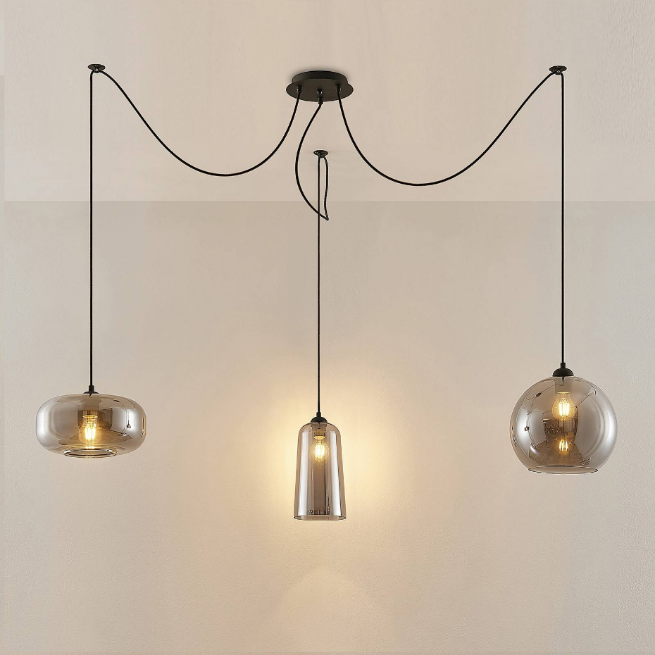 Suspension en verre vintage, Zyli