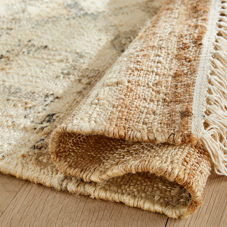 Tapis en jute, tissé main, Jelena
