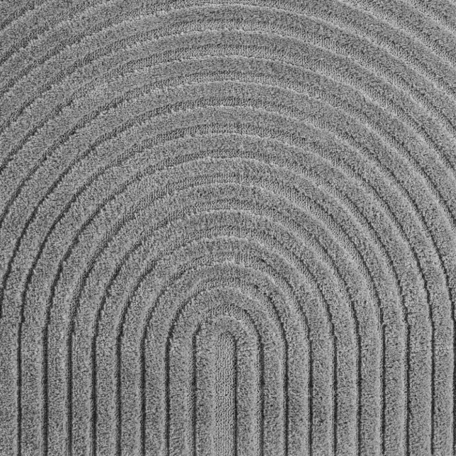 Tapis intérieur à relief motif demi arc TURIN