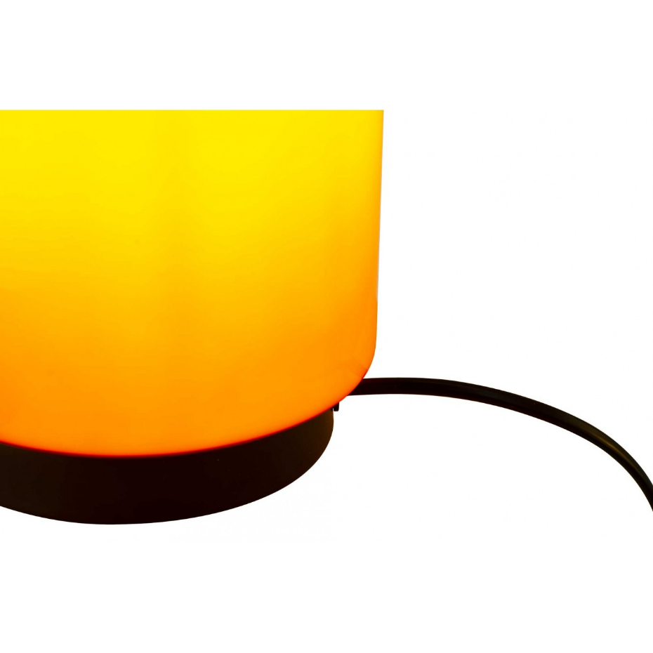 Lampe à poser en verre & métal, TEORA