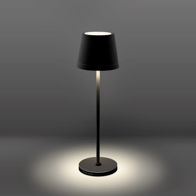 Lampe sans fil puissante extérieure Lume noir