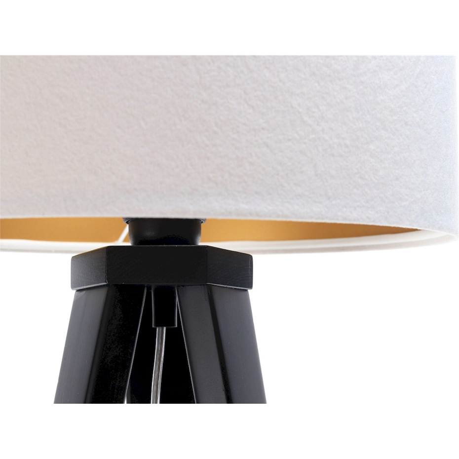 Lampe de chevet en bois Glamour