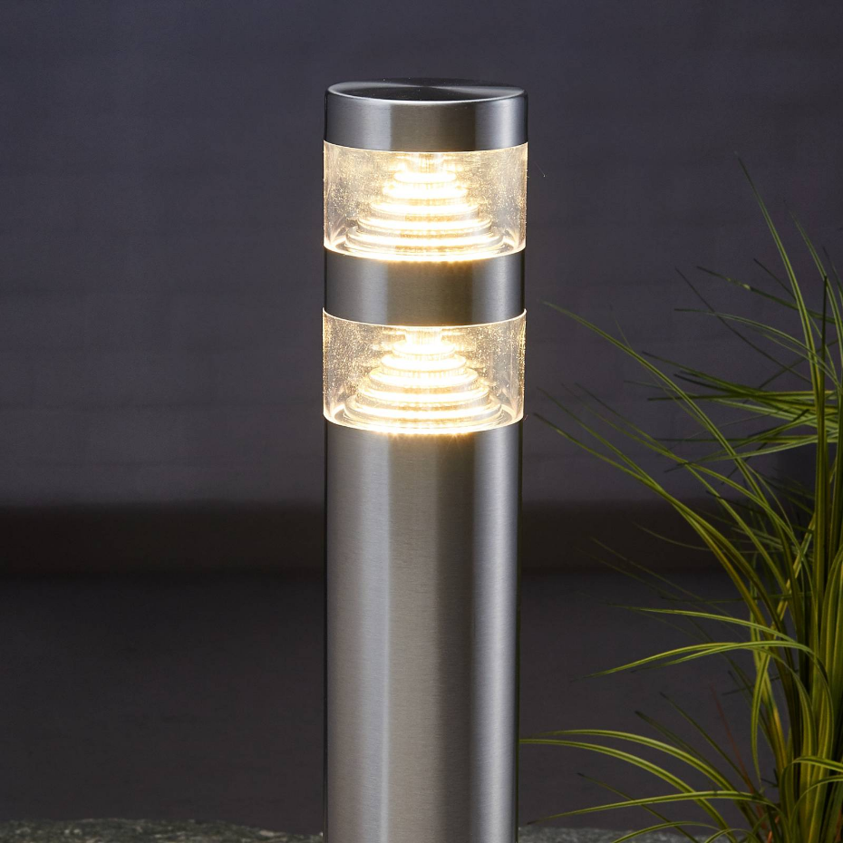 Luminaire extérieur en inox moderneLED