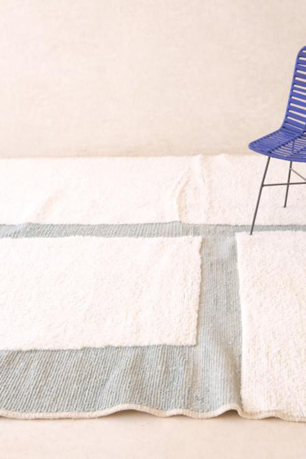 Tapis berbère abstrait tissé main - tapis sur mesure