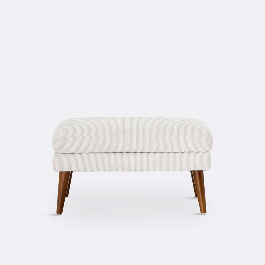 Pouf velours côtelé, Séméon