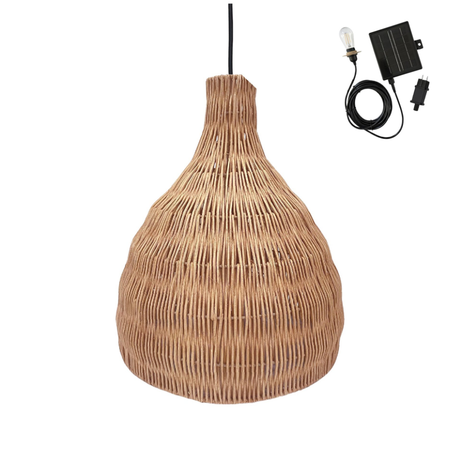 Suspension solaire bohème BELLA SOLAR H38cm