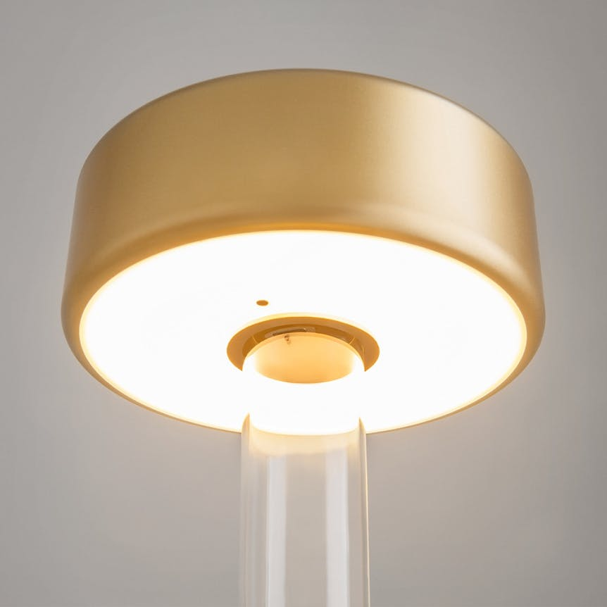 Lampe d'appoint sans fil avec vase ALMA