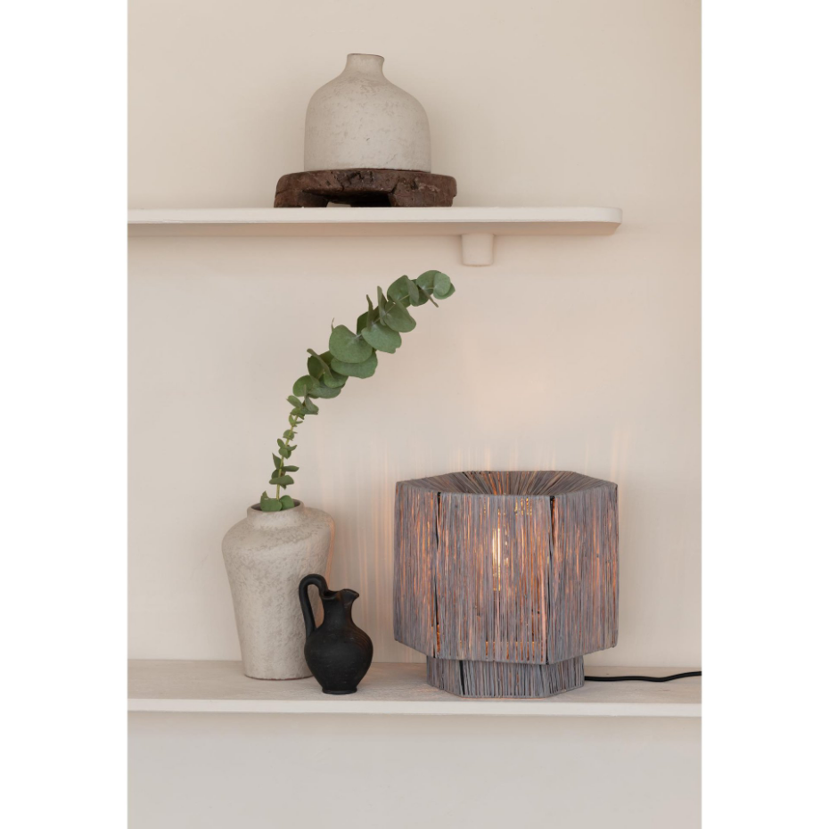 Lampe De Table Raphia PANAMA