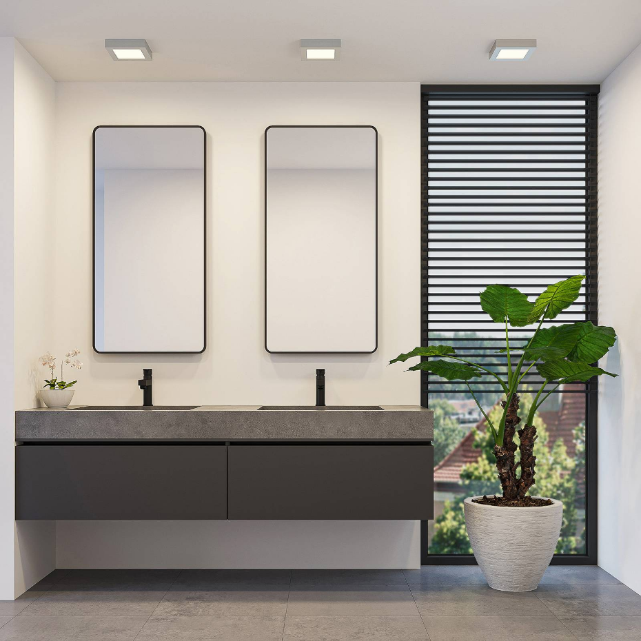 Plafonnier en aluminium moderneLED, Alette