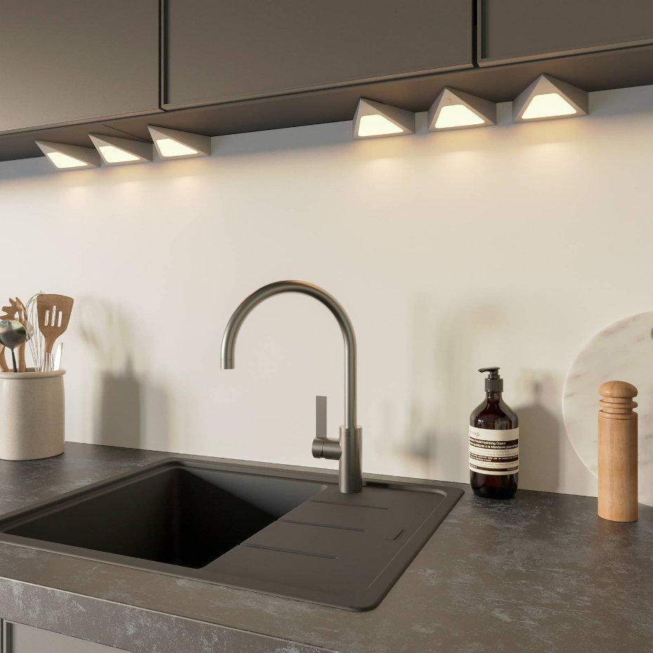 Lampes sous meuble en inox moderneLED, Odia