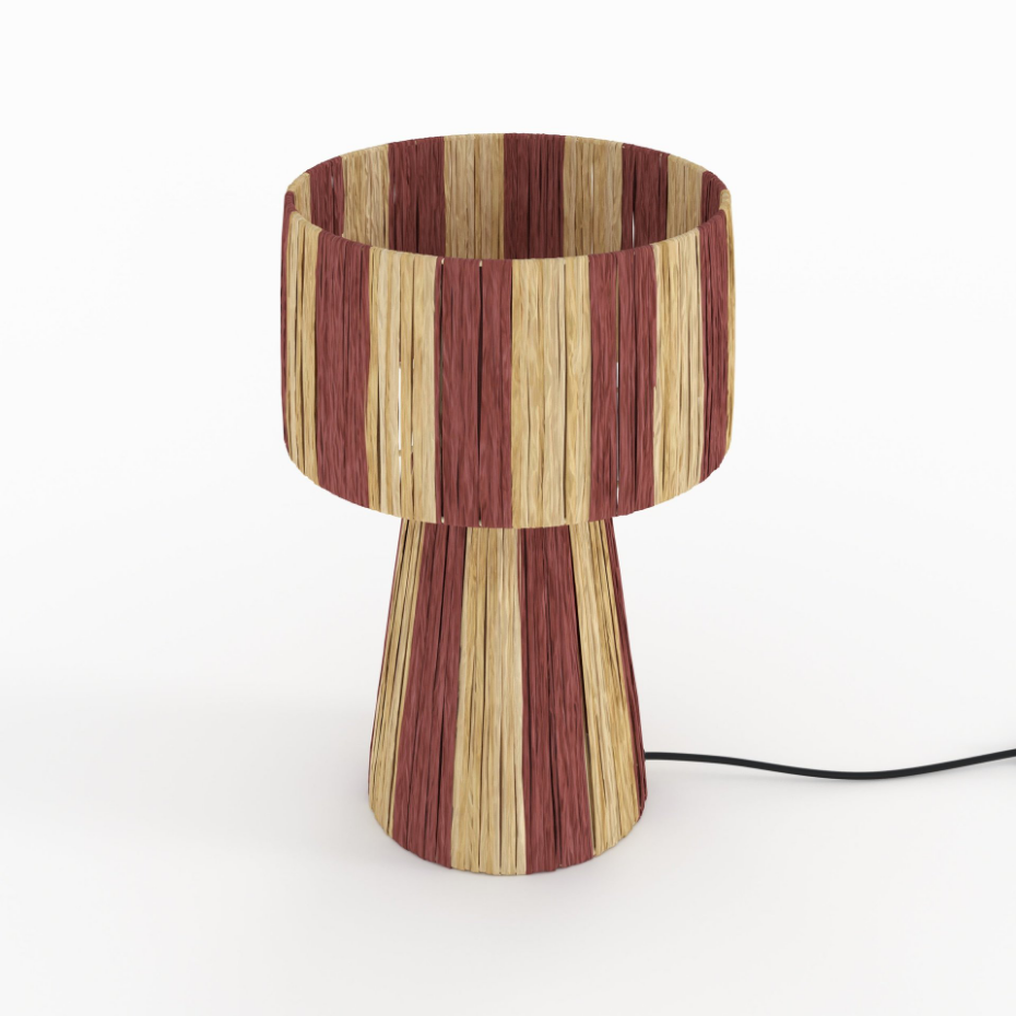 Lampe en feuille de palmier - SOLÉA