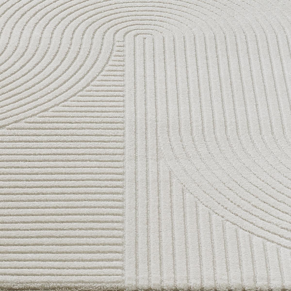 Tapis tissé à motif simple LYN9 B pour salon et chambre à coucher