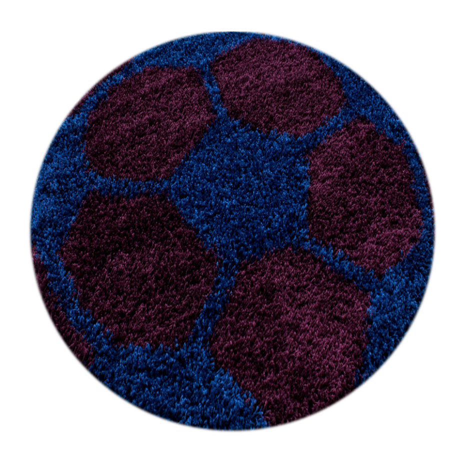 Tapis rond enfant motif ballon FUN