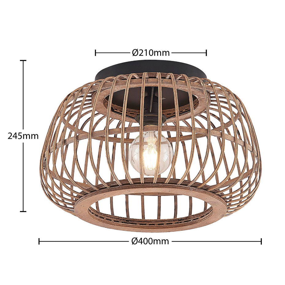Plafonnier en bois scandinave, Bominio