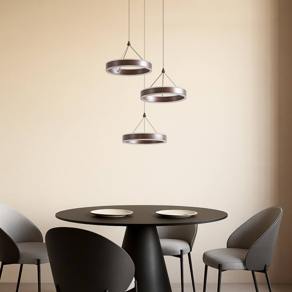 Suspension en métal moderneLED, Kolo