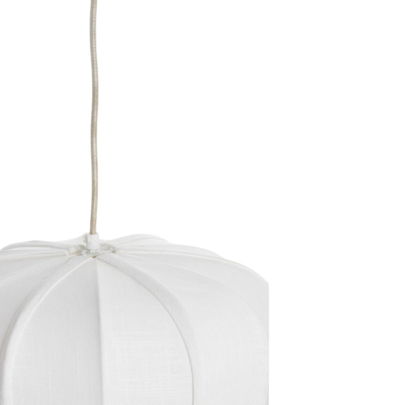Suspension tissu blanc D40 Zubedo