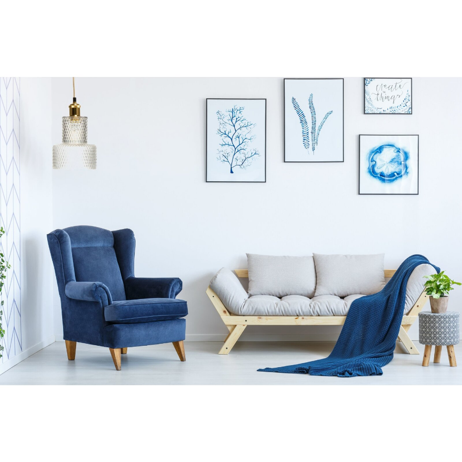 Suspension en verre transparent Mona 125