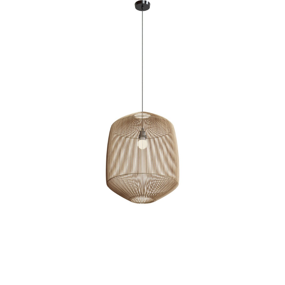 Abat-jour pour suspension en rotin D40 cm - HAJAR
