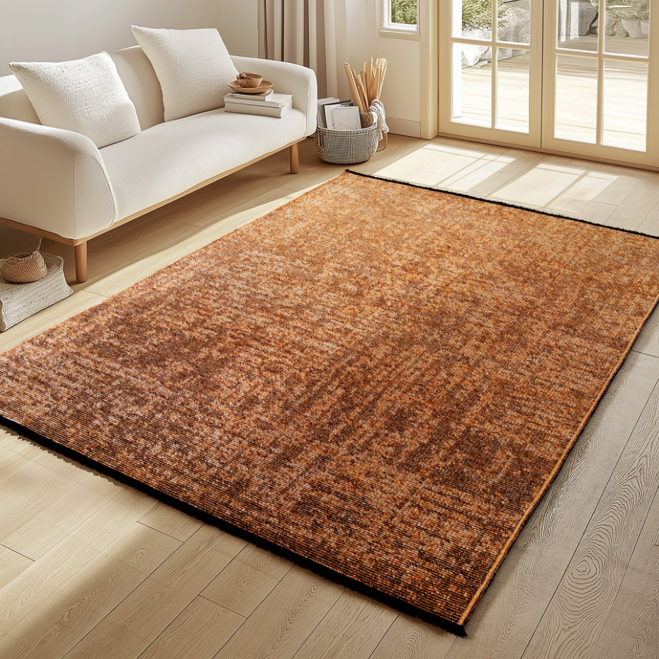 Tapis en coton à poils ras MIRA