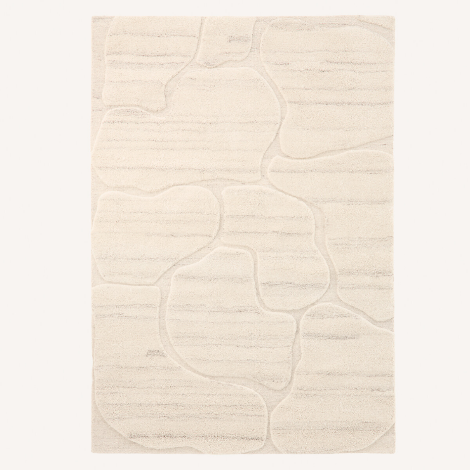Tapis tufté à la main en pure laine, SAGREDO
