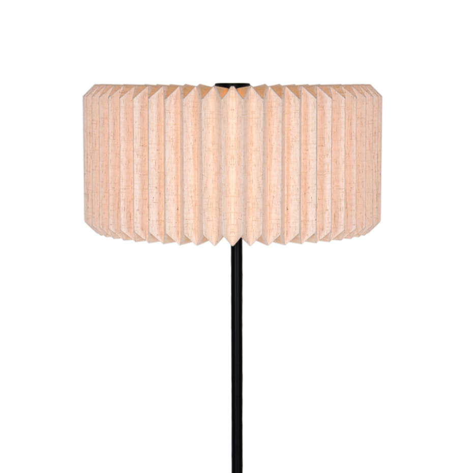 Lampadaire Vivienne  Métal Noir ,  H. 152 - IP20 - E27 /  Nordlux Intérieur