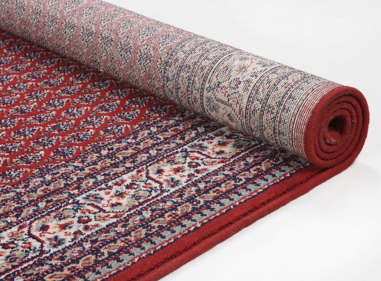 Tapis d'orient Merat Mir fait main à bordure