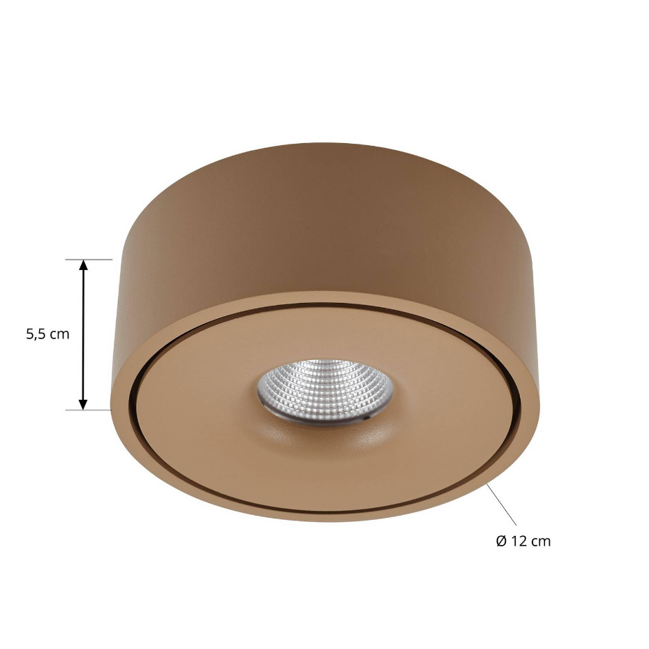 Plafonnier en aluminium moderneLED, Rotari